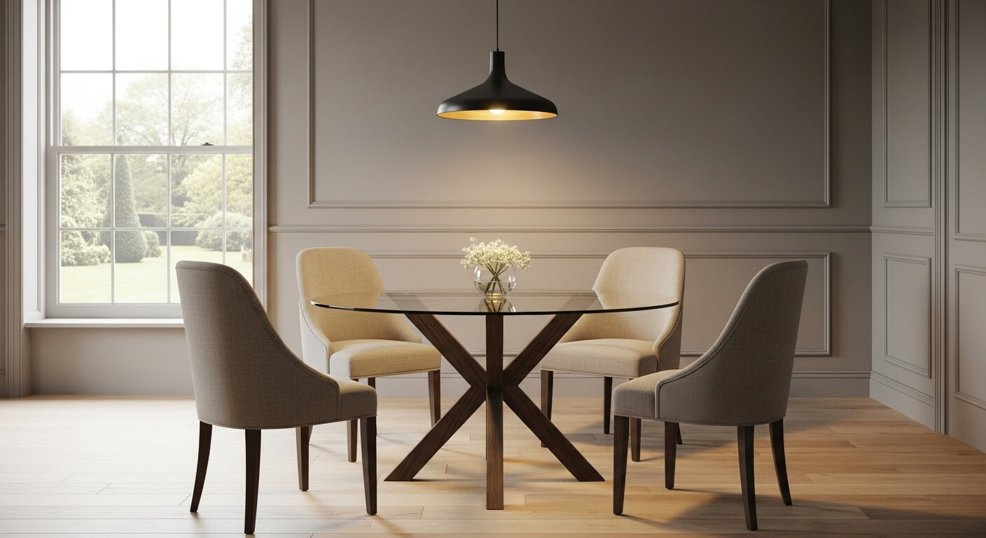 30 inch glass table top