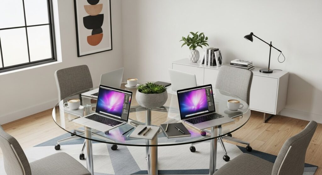 Best Uses for a 48 Round Glass Top Table
