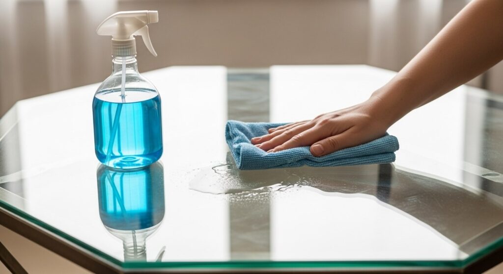 Care and Maintenance Tips of octagon glass table top