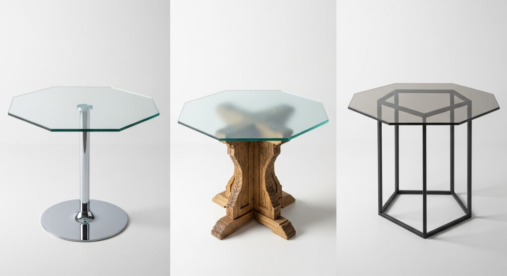 Choosing the Right Octagon Glass Table Top for Your Space