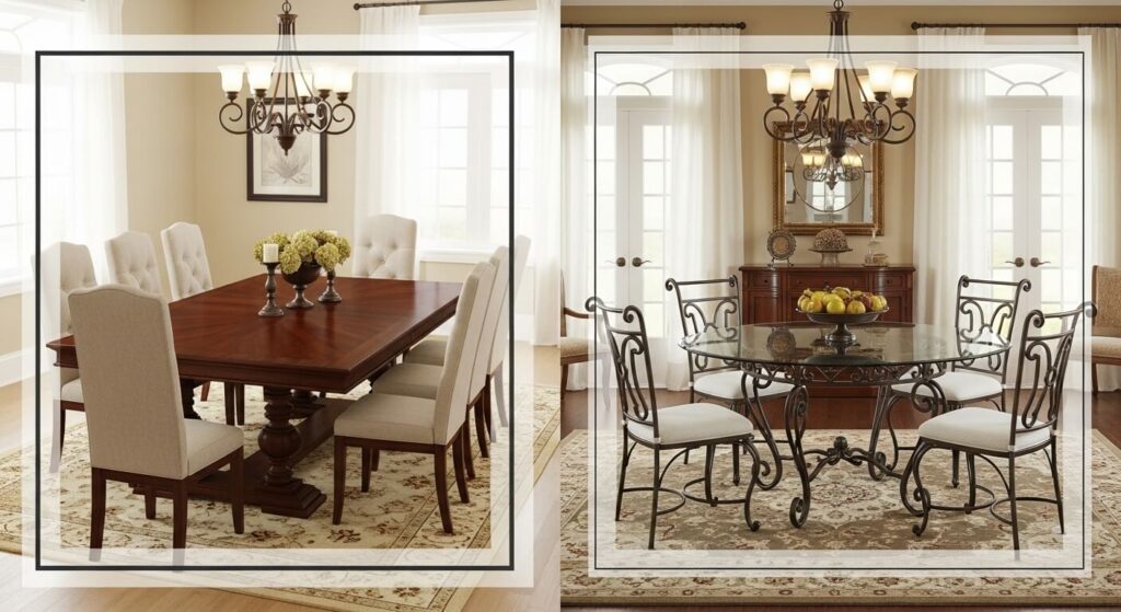 How to Choose the Perfect Wrought Iron Dining Table Glass Top