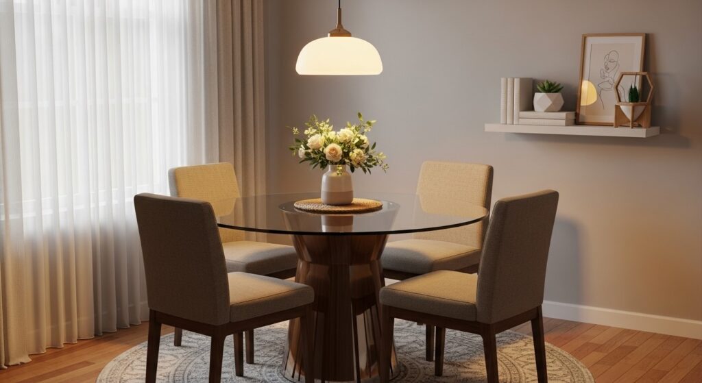Perfect for Compact Dining Spaces