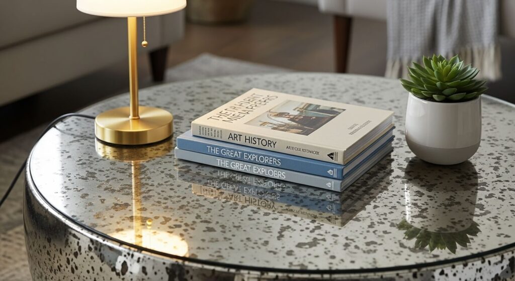 Styling Tips for Mercury Glass Table Tops