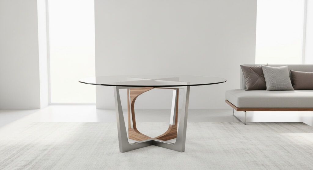 30 inch glass table top