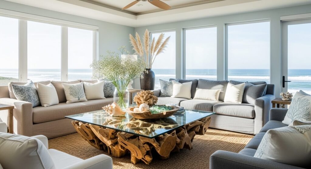 What Is a Driftwood Coffee Table with Glass Top