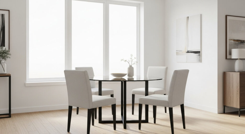 Why Choose a 48 Round Glass Top Table