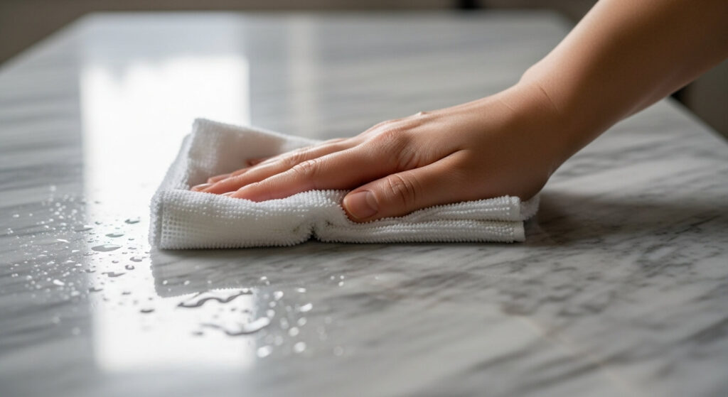 Wipe Gently in Circular Motions