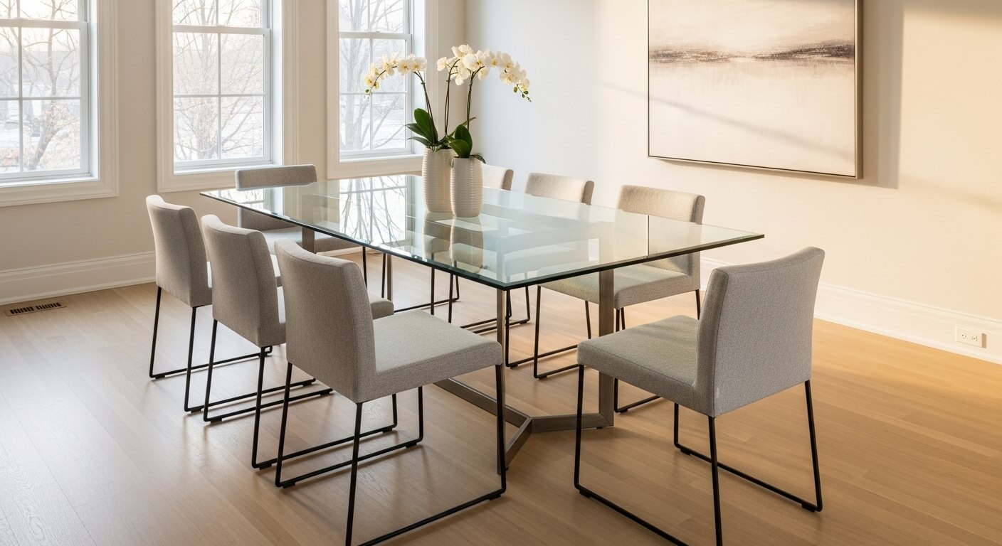 7 Stunning Reasons to Choose a Glass Top Rectangular Table for Your Home