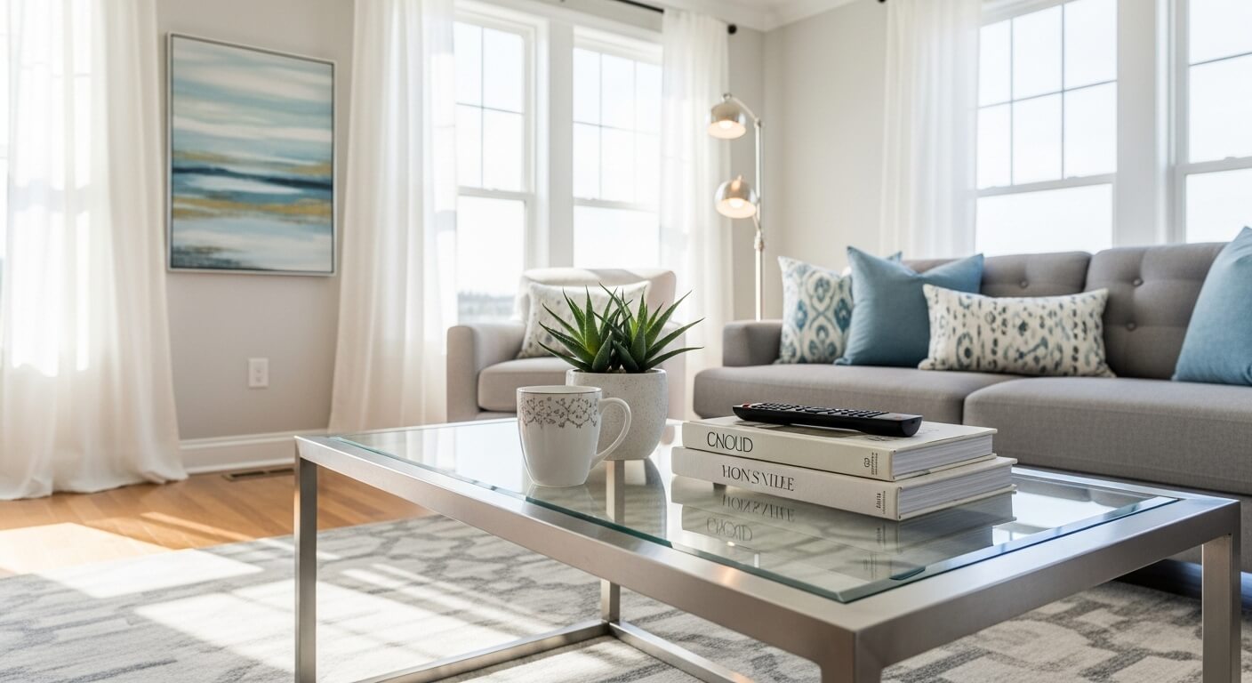 Stainless Steel Coffee Table with Glass Top: 7 Stunning Reasons